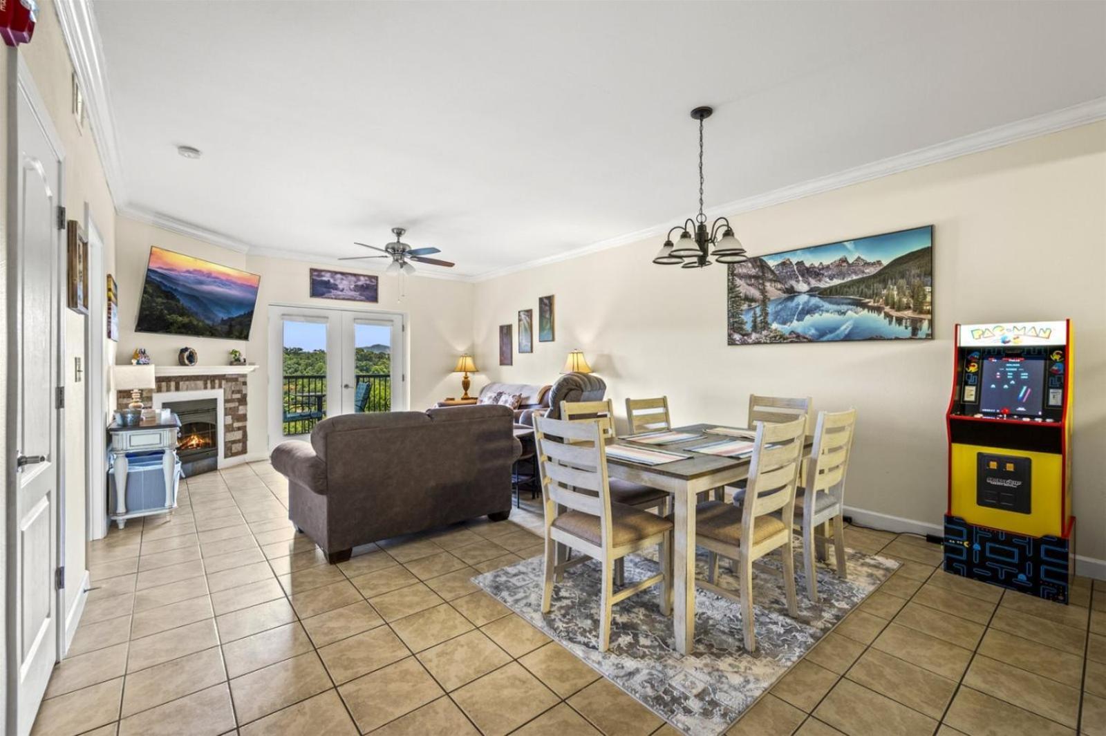 Smoky Mountain View Condo- Indoor Outdoor Pool, Walking Path, Playground, Basketball